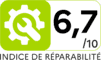 Δείκτης επισκευασιμότητας 6,7 στα 10